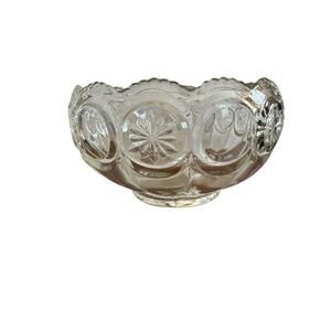 Vintage MOON & STAR 10" Punch Bowl by Tiffin-Franciscan In Great Condition!!!